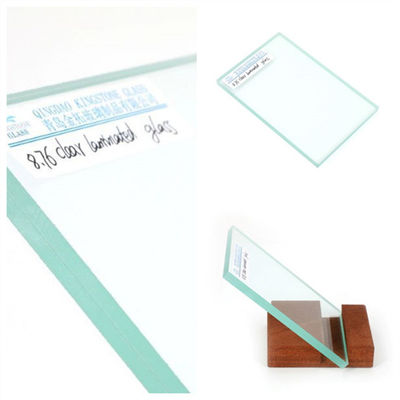 4+4mm durchsichtige, schlagfeste, hochsichere Schichtglas
