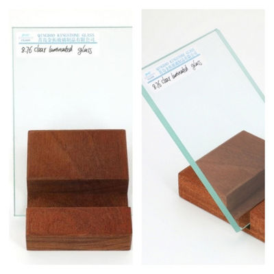 5+5mm A-Grad klares, schlagfestes laminiertes Glas 915X2140 2140X3300 2760X3300