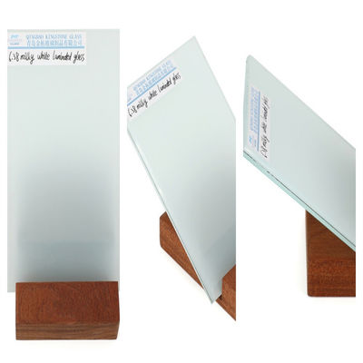 3+3mm Milchweiß-Laminatglas A-Klasse CE AS/NZS 2208 SGS-zertifiziert