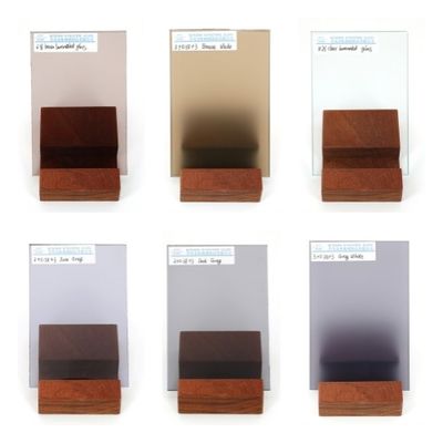 Bauarchitektur Farbglas mit einer PVB-Dicke von 0,38 mm