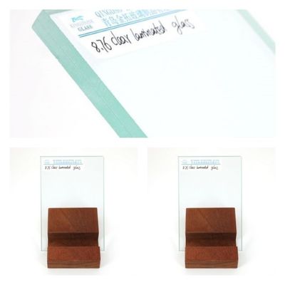 Schalldichtes, laminiertes, akustisches Fensterglas 6,76 mm 8,76 mm 10,76 mm Dicke