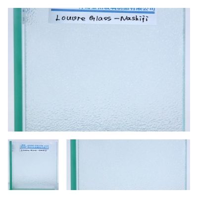 Rechteck F Grünes, durchsichtiges Louverglas 4 mm 5 mm 6 mm Dicke Ventiliertes Glas