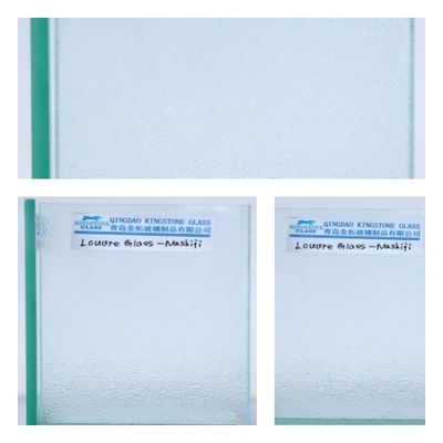 Durchsichtige / undurchsichtige Schwimmblätter Glas Rechteck Schleierfenster Glasplatten